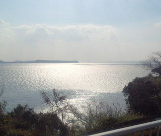 お正月に撮った浜名湖
